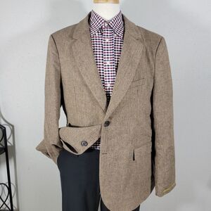 The Lord Of The‎ Rings Men's Tweed Sport Coat Blazer Two Button Herringbone 48L